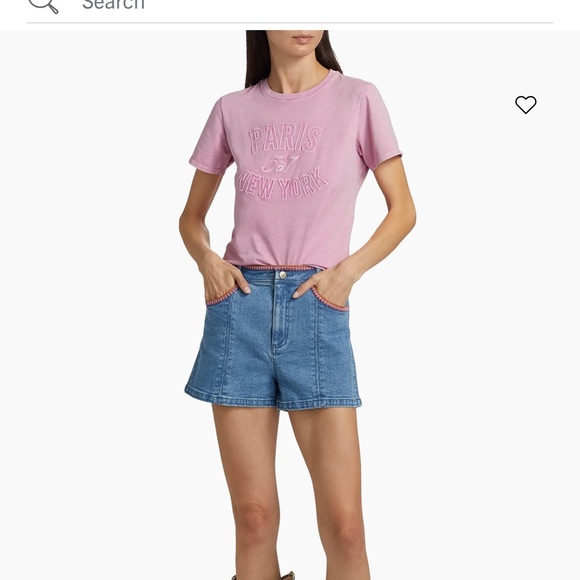 New! Cinq à Sept amour t shirt - Picture 6 of 6